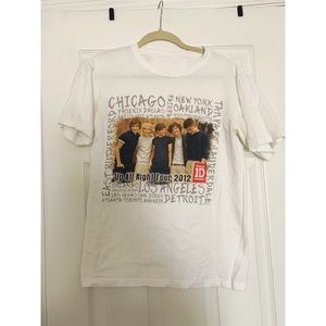 One Direction Concert T-shirt